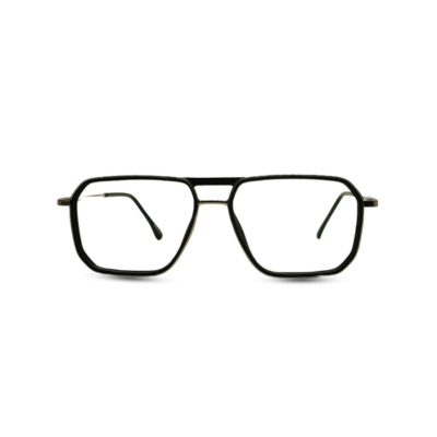 LENSOZ Double Bridge Square Frame