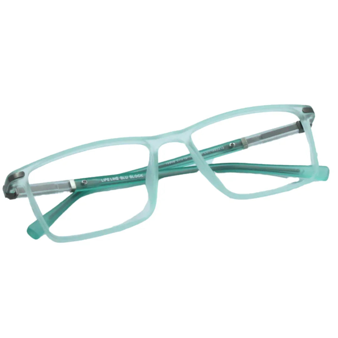 Lensoz Flex Rectangle 5 Blue Cut Computer Glasses - Lensoz.com