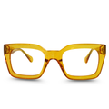 Transparent yellow Eyeglasses