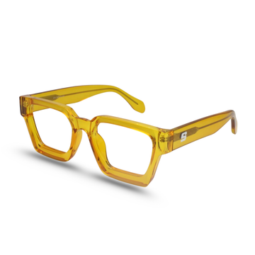 orange gen z eyeglasses