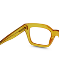 Transparent yellow Eyeglasses