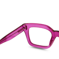 Transparent pink Eyeglasses