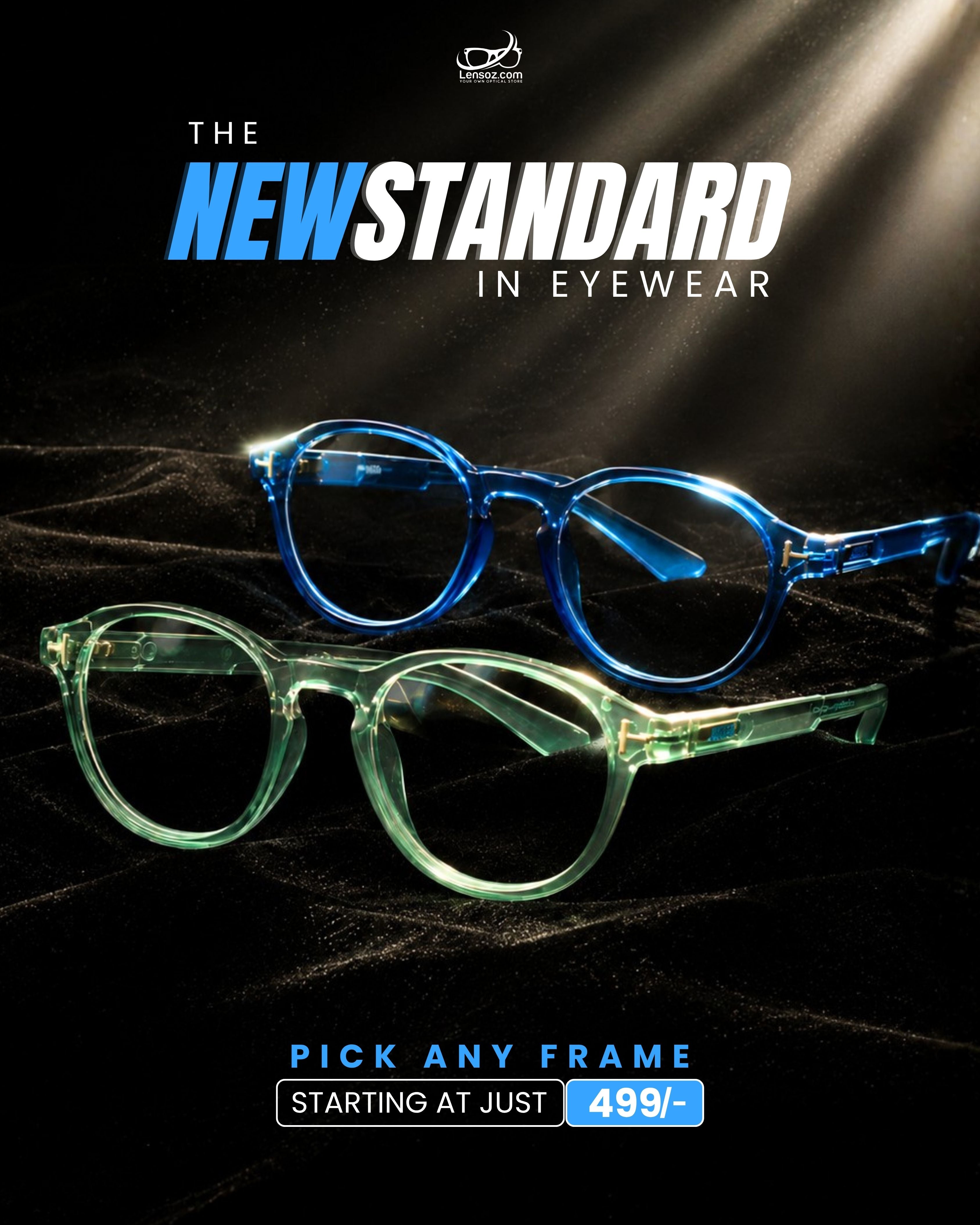 Lensoz - Buy Eyeglasses, Computer Glasses & Sunglasses Online
