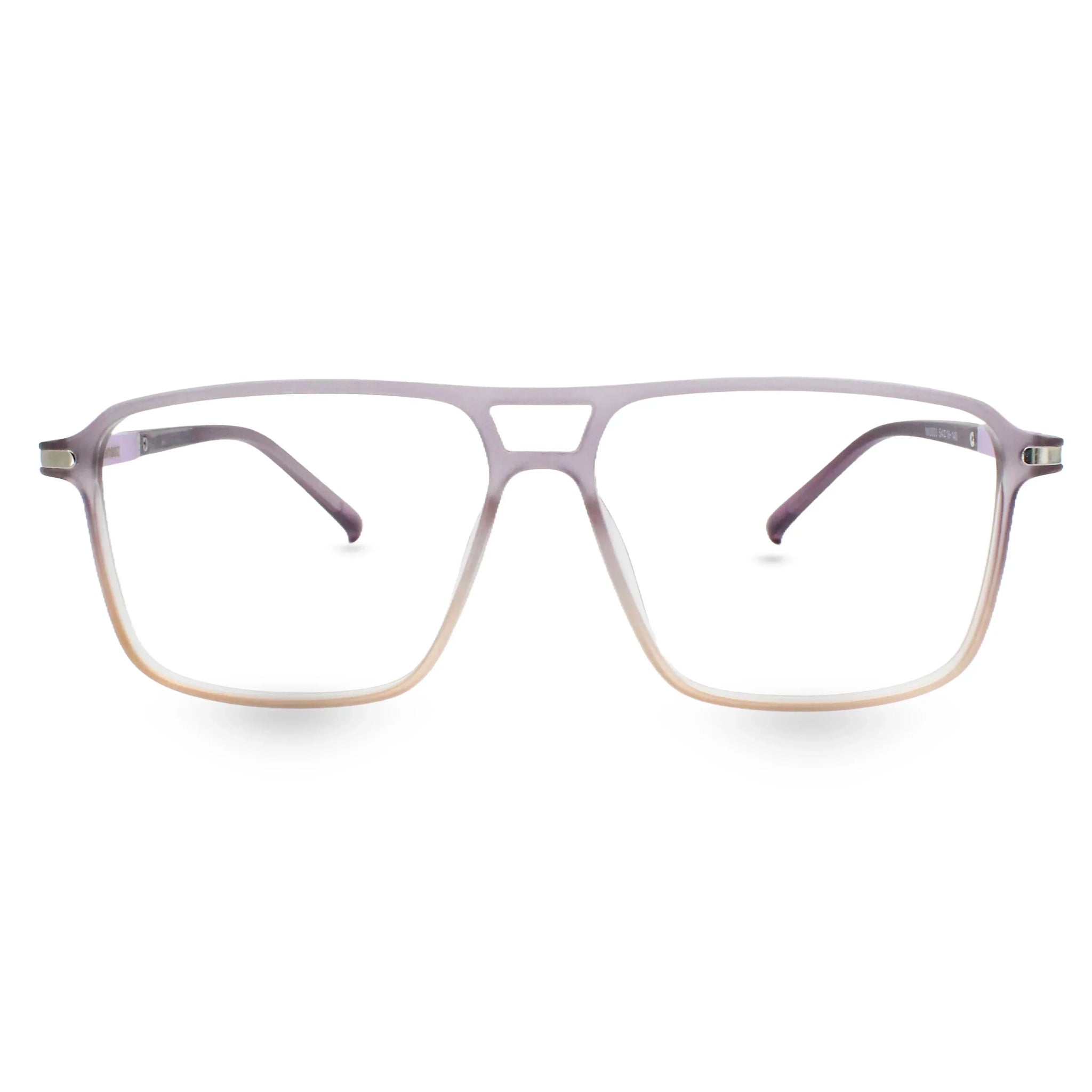 Flex Square Double Bridge | Blue Cut Flex Glasses - Lensoz.com