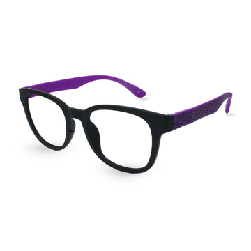 Lensoz Flexi Wayfarer O | Blue Cut Computer Glasses - Lensoz.com