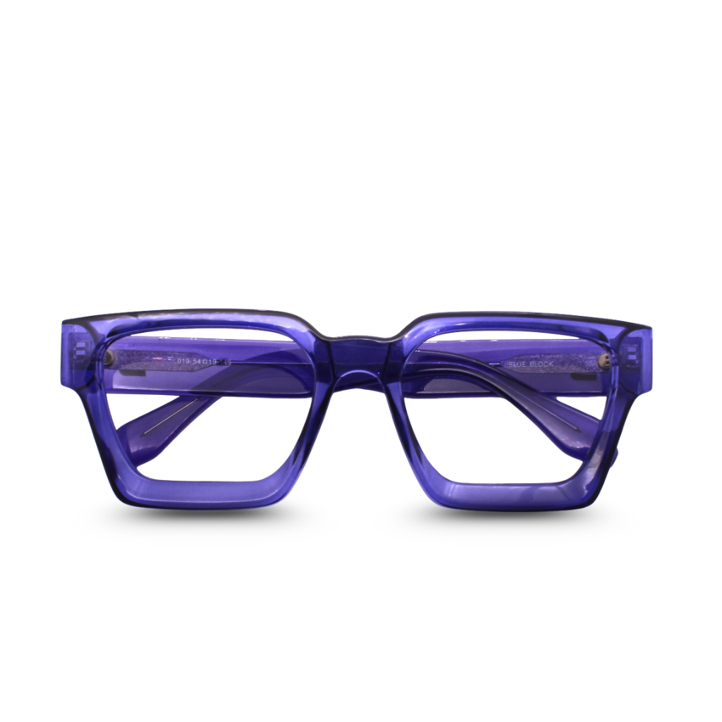 purple eyeglasses 