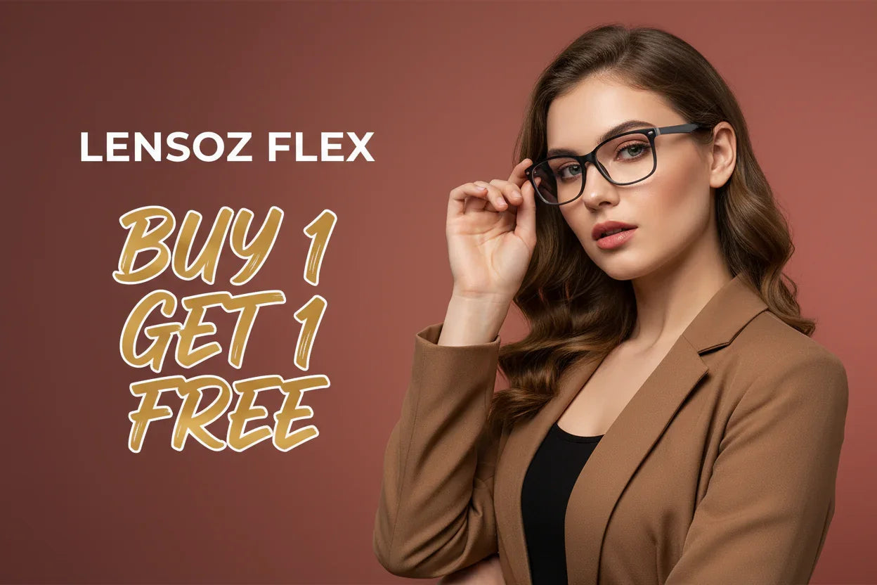 BACK GROUND COLOUR RED-BRONISH MAIN HO OR YE FRAME NHI CHAYE LENSOZ FLEX RECTANGLE FRAME CHAYE